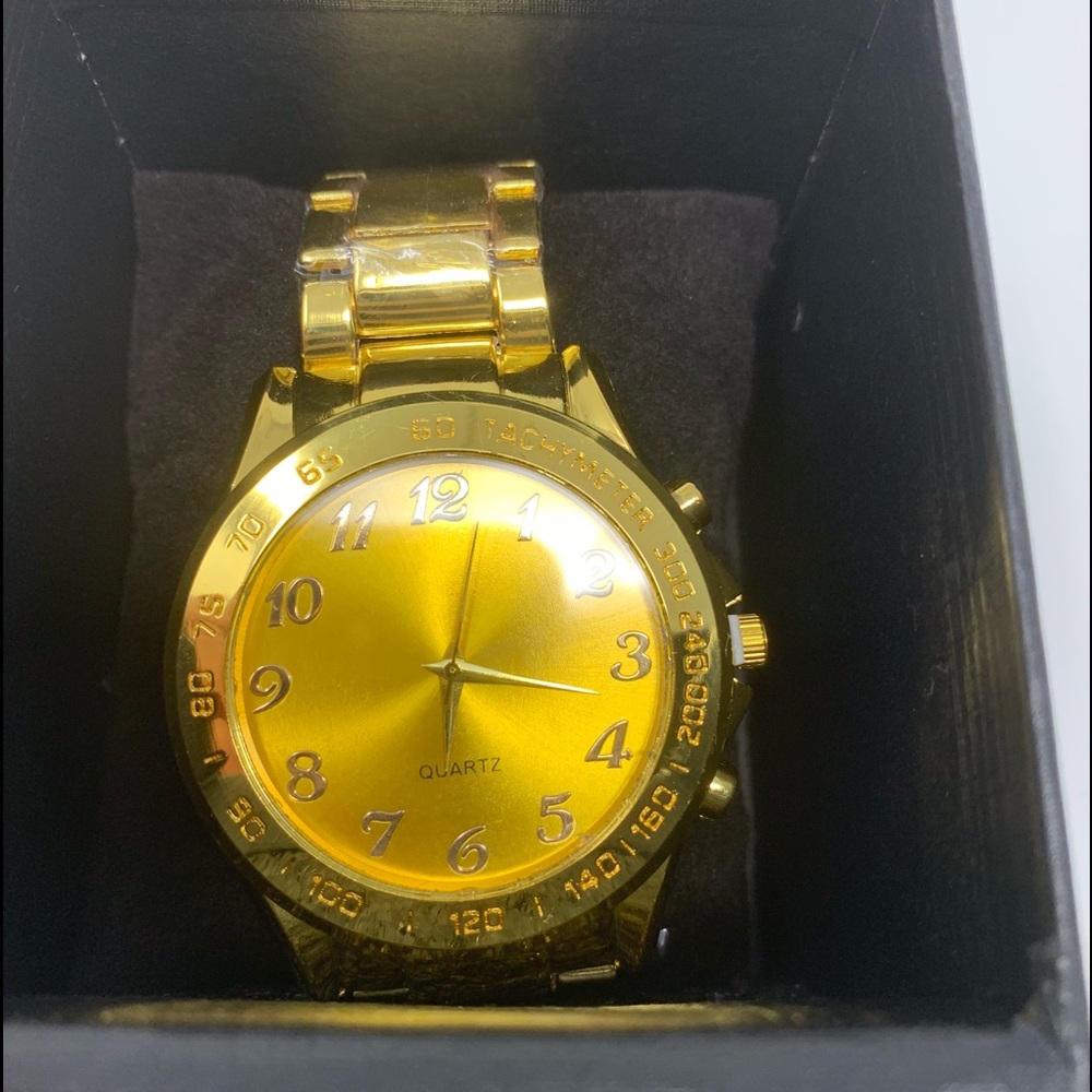 Quartz Men’s Stainless Steel Water Resident Watch